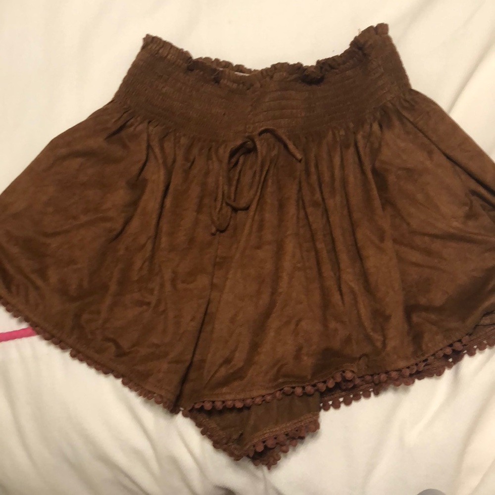 Brown skort